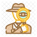 Detective Search Magnifying Icon
