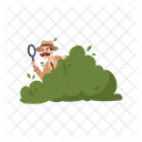 Detective Bush Espion Icône