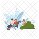 Detective Couple Homme Icône