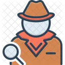 Detective Investigator Agent Icon