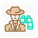 Detective Worker Color Icon