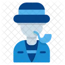 Detective Avatar Man Icon