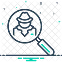 Detective Investigators Search Icon