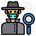 Detective People Man Icon