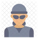 Agent Police Detective Icon
