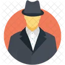 Detective Spy Agent Icon