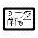 Detective Board Detective Map Evidence Board Icon