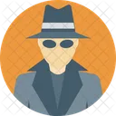 Investigator Incognito Spy Icon