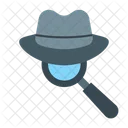 Detective Hat Bookmark Knowledge Icon