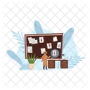 Detective Crime Board Icon