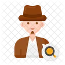 Detective Investigator Icon