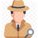 Detective masculino  Icono