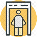 Detector Gate Security Icon