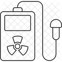 Detector De Radiacao Ícone