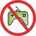 No Se Permite Jugar No Se Permite Jugar Esta Prohibido Jugar Icono