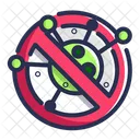 Detener virus  Icono