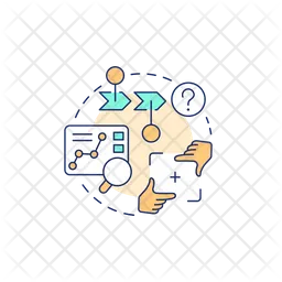 Determine what to measure Icon - Download in Rounded Style