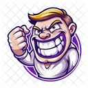 Determined Committed Reaction Icon