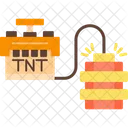 Detonacion Tnt Bomba Icono