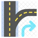 Road Alternate Route Icon