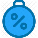 Deuda Porcentaje Negocios Icono