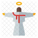 Deus Anjo Estatua Ícone