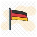 Deutsche Flagge  Symbol