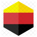 Deutschland Land Flagge Symbol