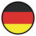 Deutschland Nation Land Symbol