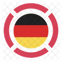 Deutschland Flagge Symbol