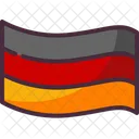 Deutschland Flagge Land Symbol