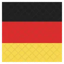 Deutschland Flagge Symbol