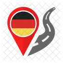 Deutschland Flagge Symbol