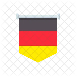 Deutschland Flag Symbol