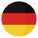 Deutschland Flagge Land Symbol