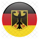 Deutschland Land Flagge Symbol