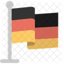 Deutschlandflagge Flagge Land Symbol