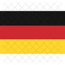 Deutschland Flagge  Symbol