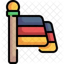 Deutschland Flagge Nation Symbol