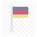 Deutschland Flagge  Symbol