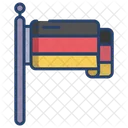 Deutschland Flagge  Symbol