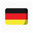 Deutschland Flagge  Symbol