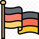 Deutschland Flagge  Symbol