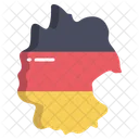 Deutschland Karte  Symbol