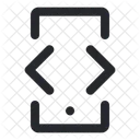 Dev Mode Phone Coding Development Icon