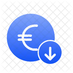 Devaluación del euro  Icono