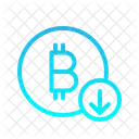 Devaulation Bitcoin  Icon