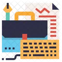 Briefcase Development Job Icon