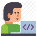 Male Developer Developer Development Icon