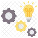 Developing Lightbulb Development Icon